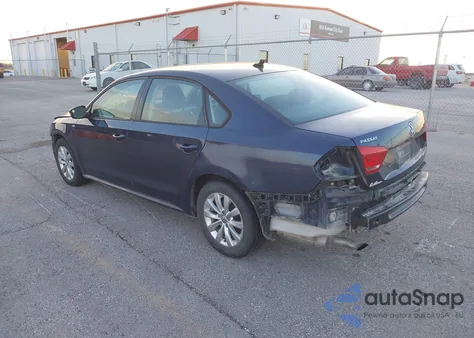 2015 Volkswagen Passat 1.8T Wolfsburg Edition from USA, damaged, VIN 1VWAT7A31FC014572